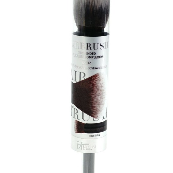 NEW ✅ IT Cosmetics #132 Airbrush Dual-Ended Flawless Complexion Brush ✨ NEW - Picture 2 of 7
